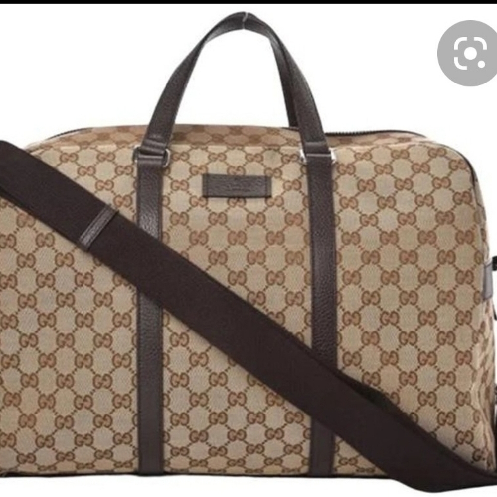 Gucci travel bag, Gucci duffle bag